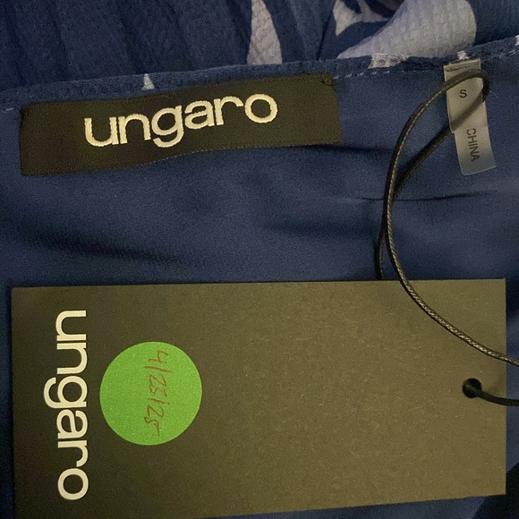 UNGARO HALLIE DRESSIN VIOLET MULTI NWT - Picture 8 of 13